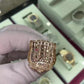 Premium Quality Sterling Silver Hip Hop Ring hip hop jewelry CustomDiamJewel   