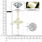 Cross Design Fully iced Out Hip Hop Diamond Pendant customdiamjewel