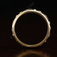 0.24CT Round Cut Real Dimaond Vintage Starburst Wedding Band  customdiamjewel   