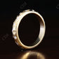 0.24CT Round Cut Real Dimaond Vintage Starburst Wedding Band  customdiamjewel   