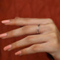 Trio Stacking Ring Set 0.17CTW Lab grown Diamond Band  customdiamjewel   