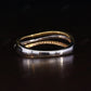 Trio Stacking Ring Set 0.17CTW Lab grown Diamond Band  customdiamjewel   