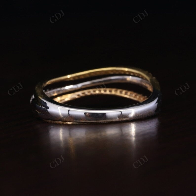 Trio Stacking Ring Set 0.17CTW Lab grown Diamond Band  customdiamjewel   