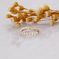 1.07CTW Round Cut Diamond Chevron 3/4 Eternity Wedding Band  customdiamjewel   