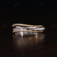 Trio Stacking Ring Set 0.17CTW Lab grown Diamond Band  customdiamjewel   