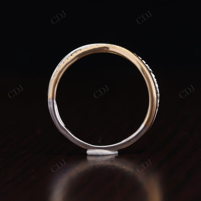 Trio Stacking Ring Set 0.17CTW Lab grown Diamond Band  customdiamjewel   