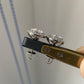 Lab Grown Diamond Solid Gold Halo Earrings