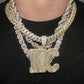 Hip Hop Icd Out Diamond Chain Necklace hip hop jewelry CustomDiamJewel   