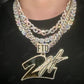 Hip Hop Icd Out Diamond Chain Necklace hip hop jewelry CustomDiamJewel   