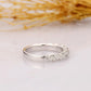 0.21ctw Rope Style Half Eternity CVD Diamond Wedding Band  customdiamjewel   