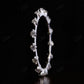 Distance Accents Lab grown Diamond Wedding band Woman  customdiamjewel   
