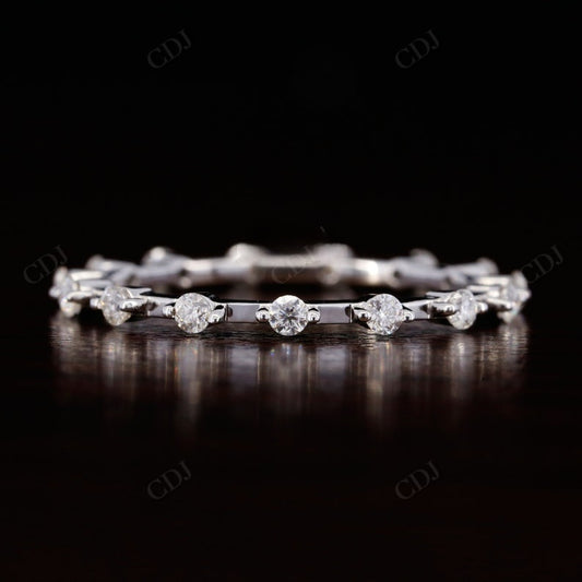 Distance Accents Lab grown Diamond Wedding band Woman  customdiamjewel   