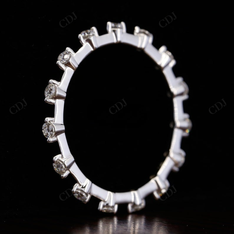 Distance Accents Lab grown Diamond Wedding band Woman  customdiamjewel   