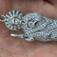 Men's Solid Gold St Jude San Judas Tadeo Iced Pendant  customdiamjewel   