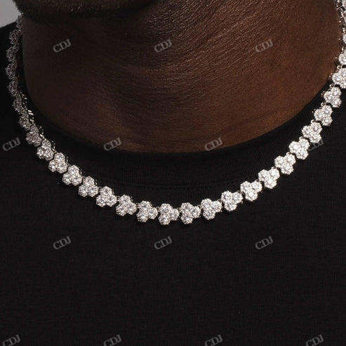 Antique 10mm Diamond Honeycomb Link Chain hip hop jewelry CustomDiamJewel