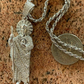 Men's Solid Gold St Jude San Judas Tadeo Iced Pendant  customdiamjewel   