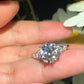 Solid Gold Art Deco Lab Grown Diamond Ring