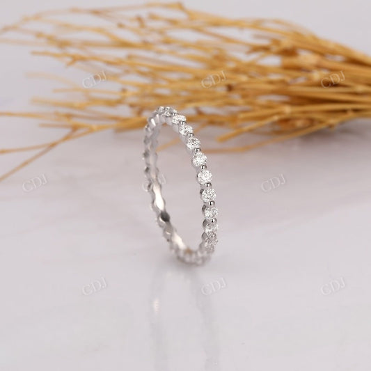 0.90CTW Full Eternity Dainty Natural Diamond Wedding Band Wedding Band customdiamjewel   
