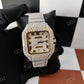Custom Made Hip Hop Lab Grown Diamond Men's Watches Certified Iced Out Watches For Men's