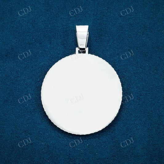 Custom Picture Set Diamond Pendant  customdiamjewel   