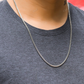3MM Franco Gold Chain hip hop jewelry CustomDiamJewel