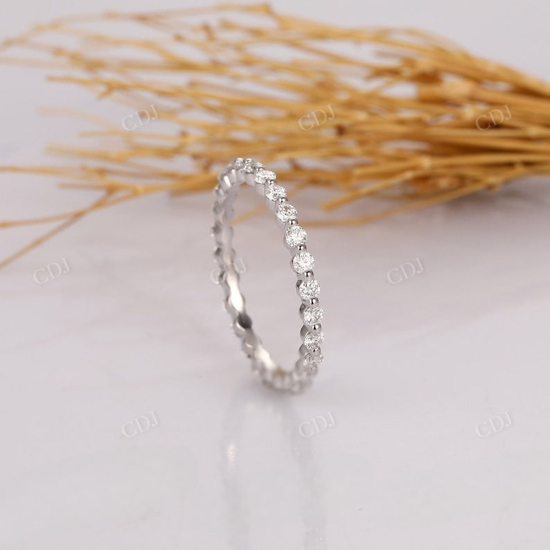 Art Deco Bridal 0.90CTW Lab Grown Diamond Wedding Band  customdiamjewel   