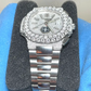 Classic Patek Phillippe Diamond On Bezel Watch For Men customdiamjewel