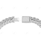 VVS Moissanite 925 Sterling Silver Cuban Link Chain CustomDiamJewel