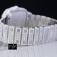 Luxury Iced Out Moissanite Cartier Mens Wrist Watch customdiamjewel