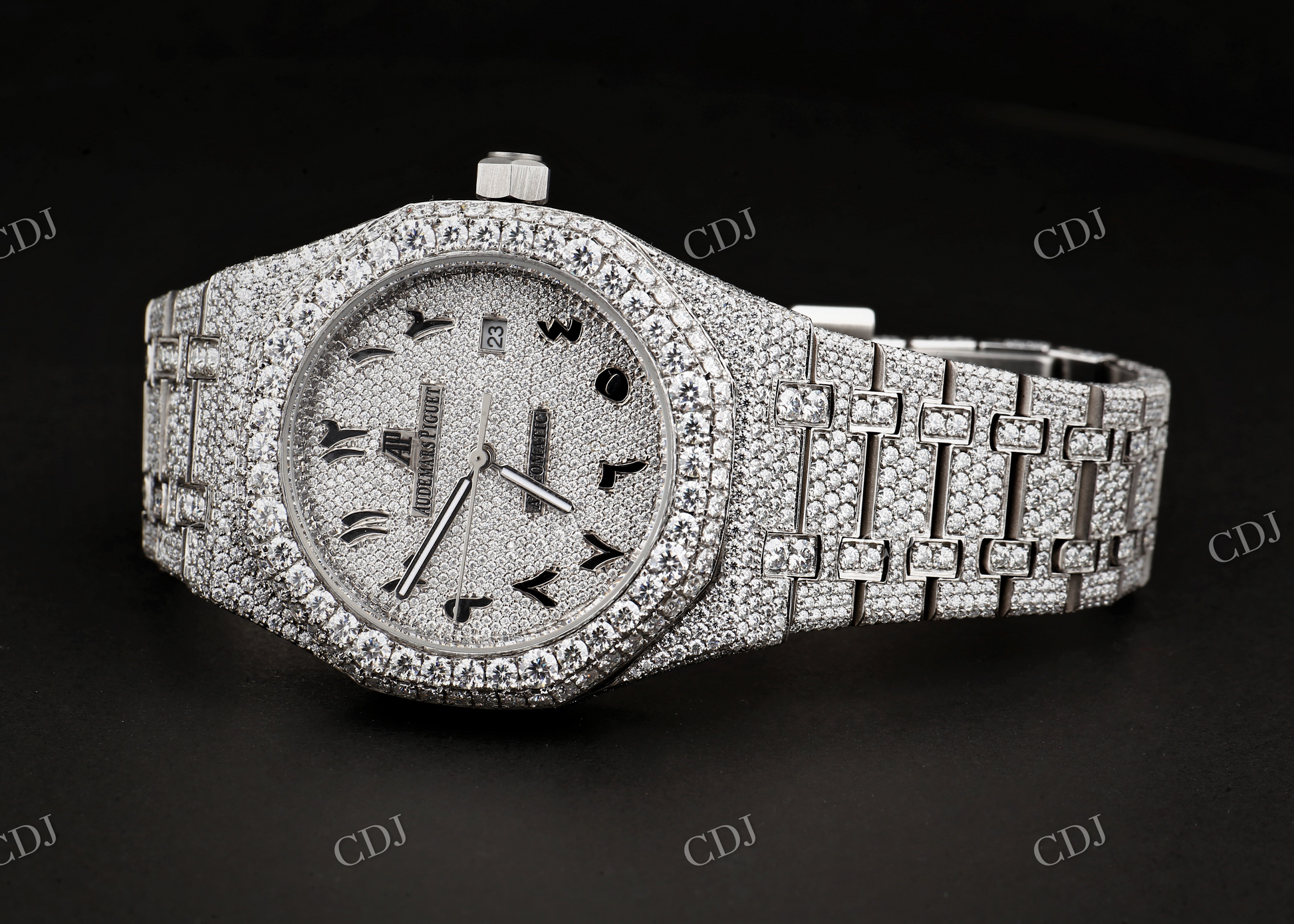 AP Hip Hop Moissanite Diamond Watch customdiamjewel