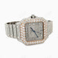 Cartier Fully Iced Out Hip Hop Watch For Men customdiamjewel