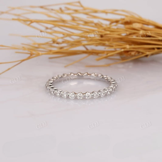 Art Deco Bridal 0.90CTW Lab Grown Diamond Wedding Band  customdiamjewel   