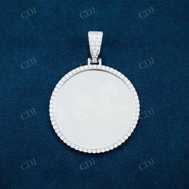 Custom Picture Set Diamond Pendant  customdiamjewel   