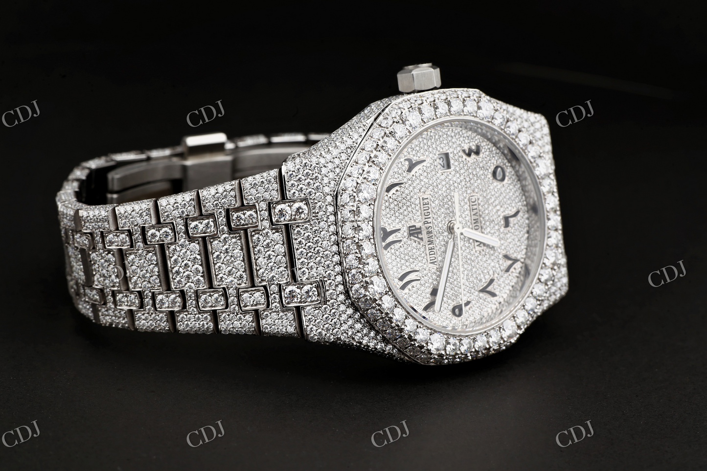 AP Hip Hop Moissanite Diamond Watch customdiamjewel