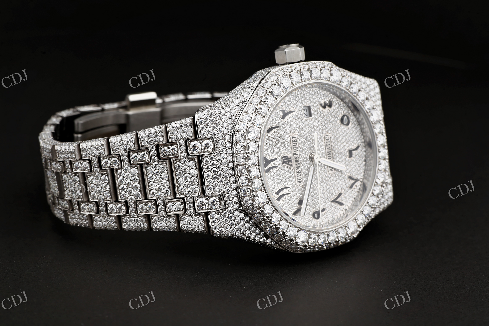 AP Hip Hop Moissanite Diamond Watch customdiamjewel