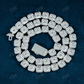 Rectangle Design Tennis Chain Party Look for Girl hip hop jewelry customdiamjewel   