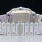 Luxury Iced Out Moissanite Cartier Mens Wrist Watch customdiamjewel