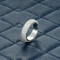 White Gold Micro Pave Hip Hop Ring hip hop jewelry customdiamjewel   