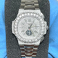 Classic Patek Phillippe Diamond On Bezel Watch For Men customdiamjewel