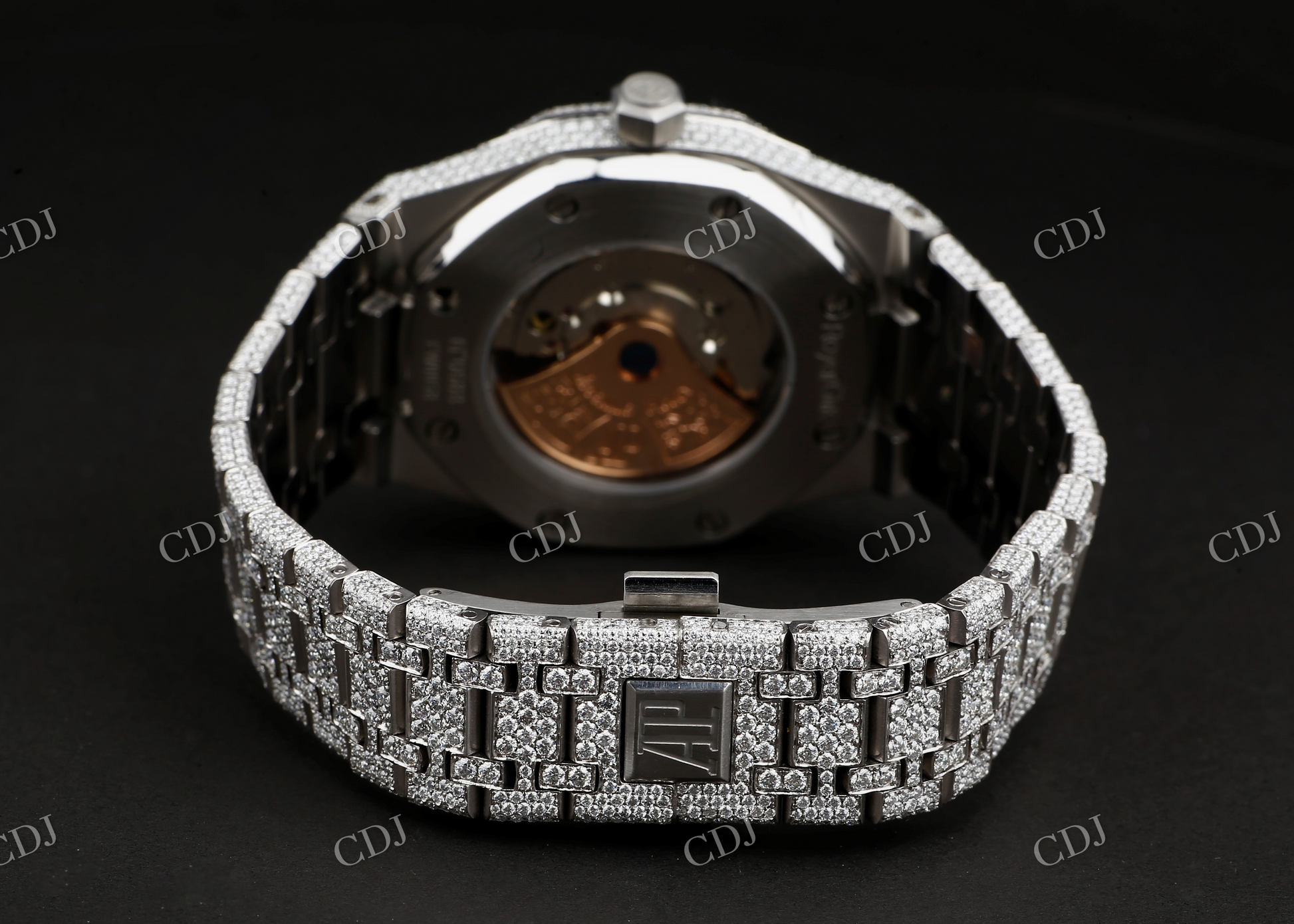 AP Hip Hop Moissanite Diamond Watch customdiamjewel