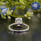 Oval Lab-Grown Diamond Pavé Ring