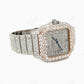Cartier Fully Iced Out Hip Hop Watch For Men customdiamjewel