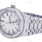 Hip Hop Style VVS Moissanite Audemars Piguet Royal Oak Watch customdiamjewel