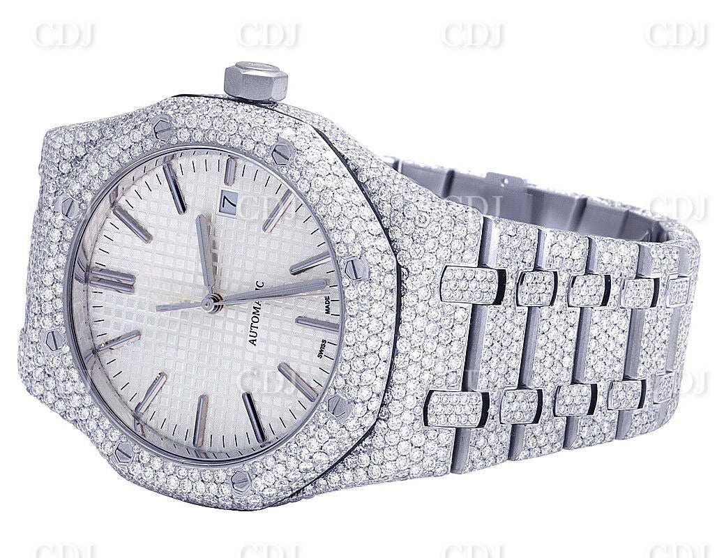 Buss Down Moissanite Diamond Watch Custom Design Iced Out Wrist Watch customdiamjewel