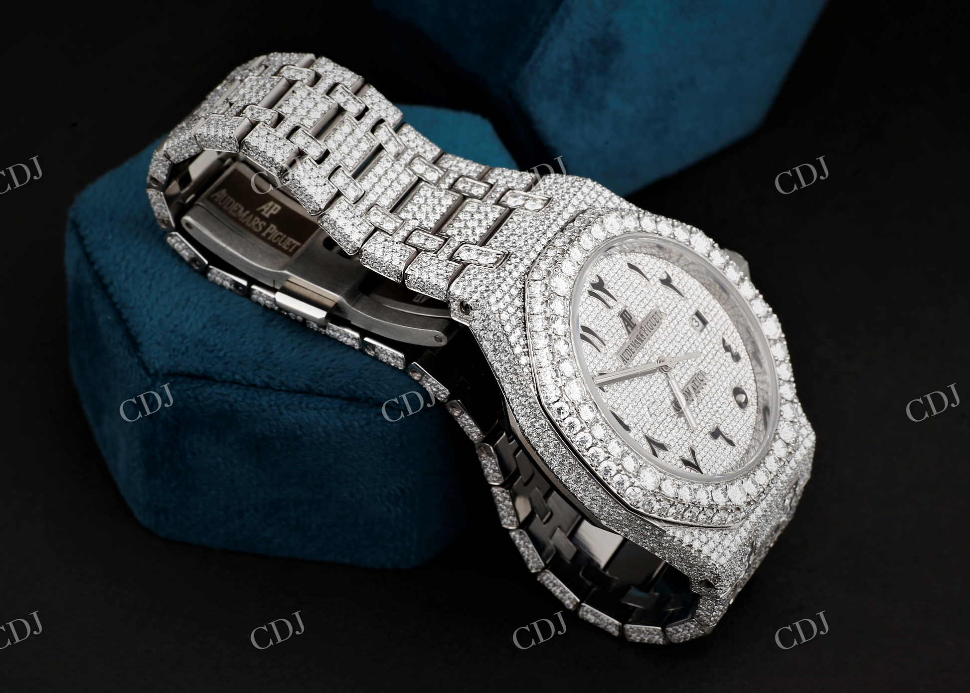 AP Hip Hop Moissanite Diamond Watch customdiamjewel