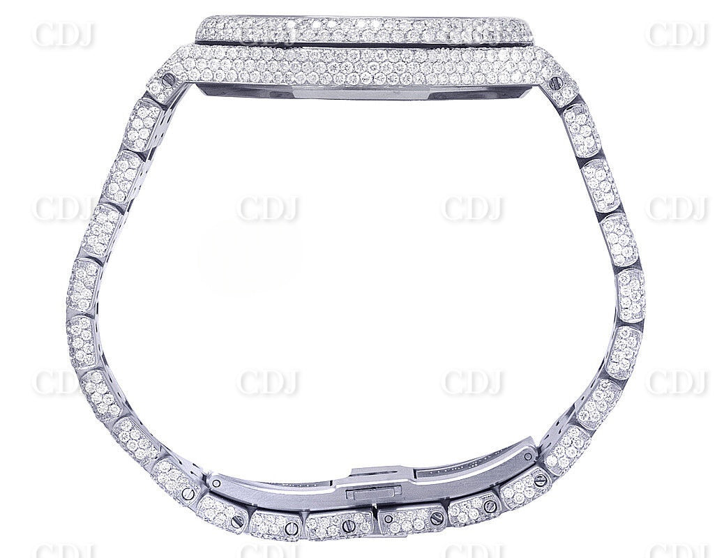 Buss Down Moissanite Diamond Watch Custom Design Iced Out Wrist Watch customdiamjewel
