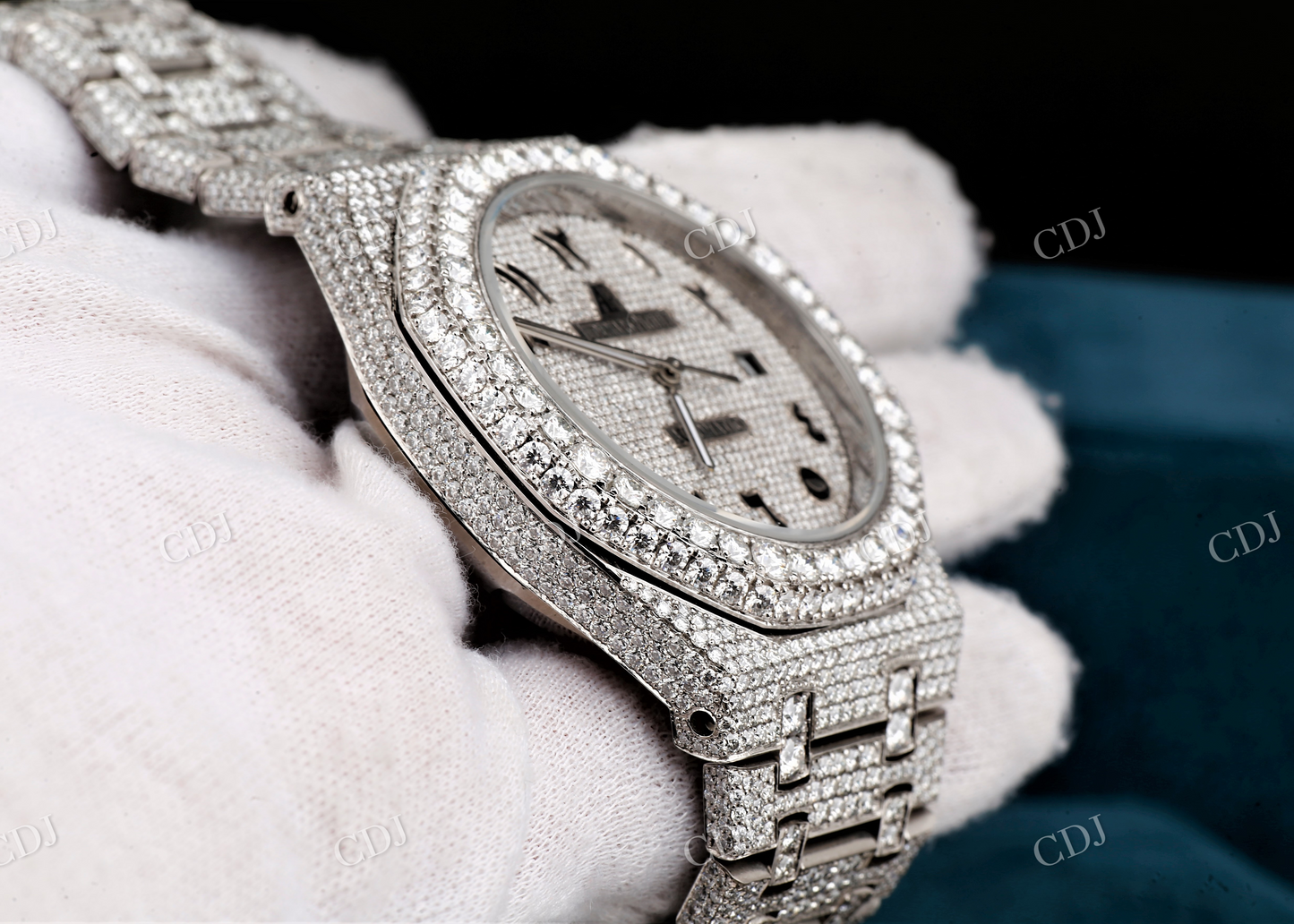 AP Hip Hop Moissanite Diamond Watch customdiamjewel