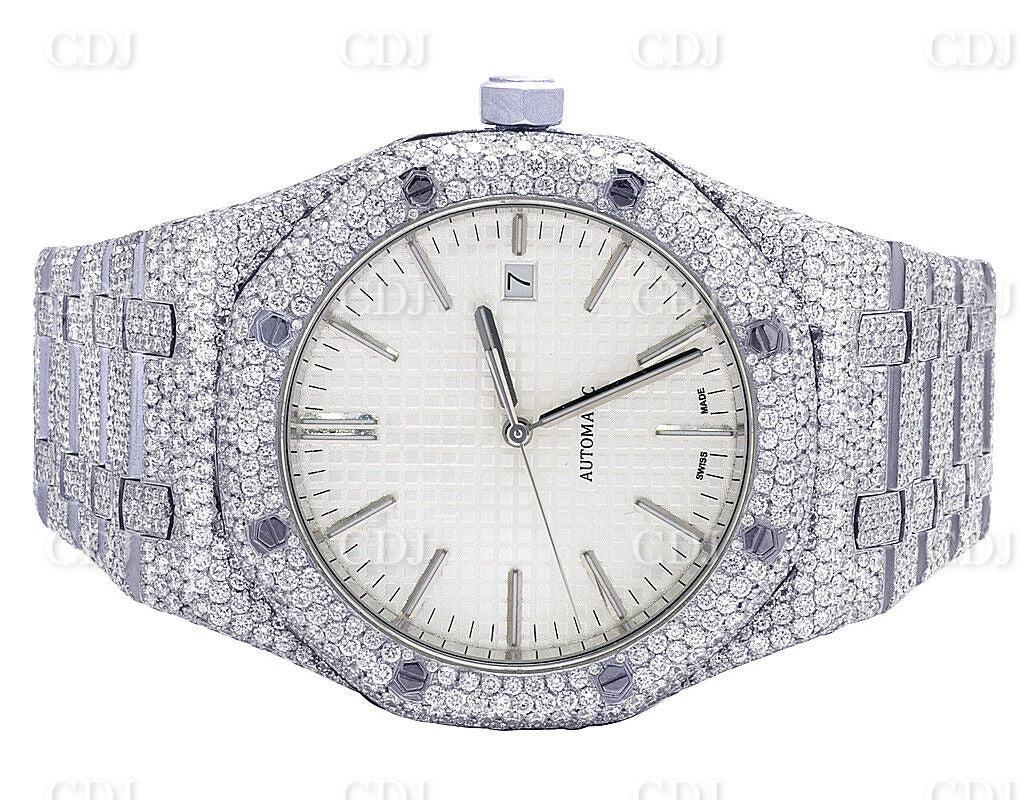 Buss Down Moissanite Diamond Watch Custom Design Iced Out Wrist Watch customdiamjewel