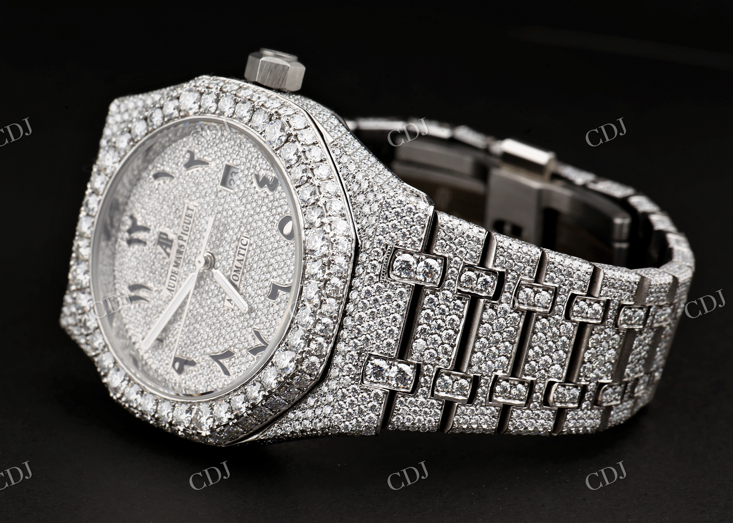 AP Hip Hop Moissanite Diamond Watch customdiamjewel