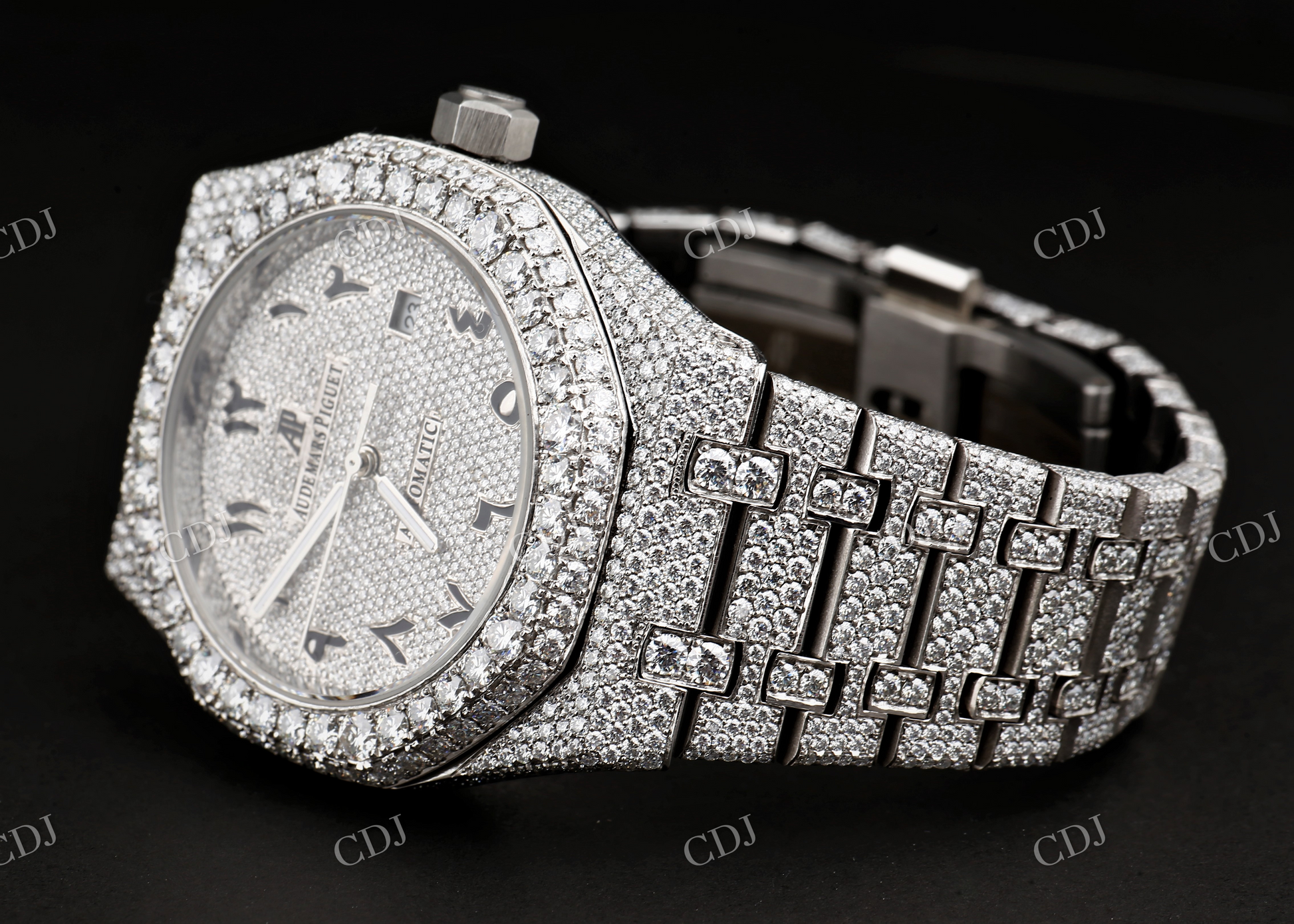 AP Hip Hop Moissanite Diamond Watch customdiamjewel